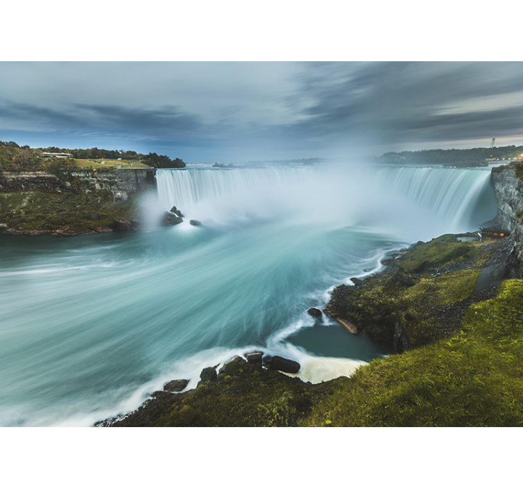 Fototapeter vattenfall niagara falls utsikt - Tenstickers