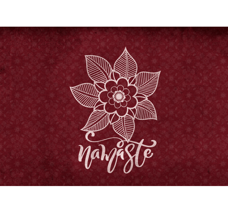 Fototapeter blommor detaljerad botanisk komponent - Tenstickers