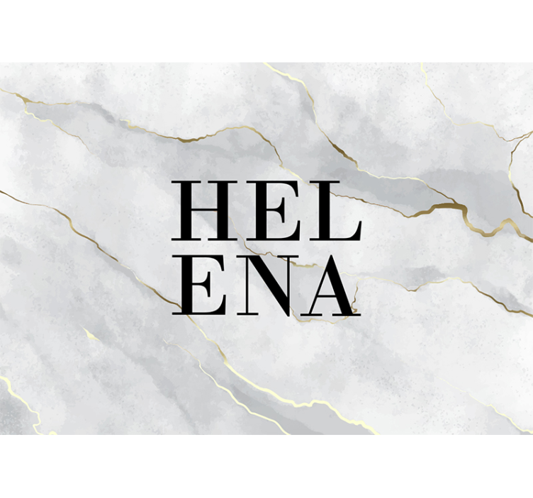 Personlig marmor anpassad fototapet - Tenstickers