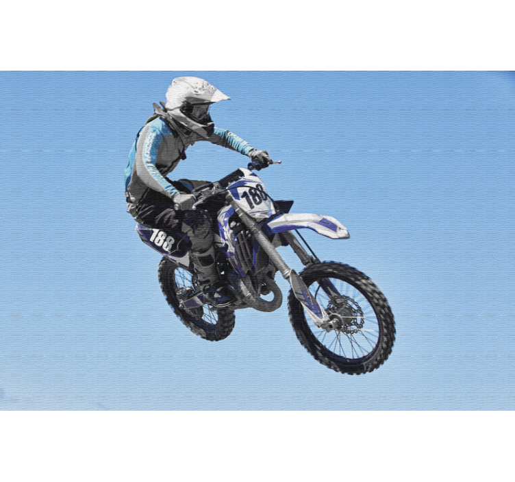 Extrem hoppande motocross tapeter motorcykel - Tenstickers