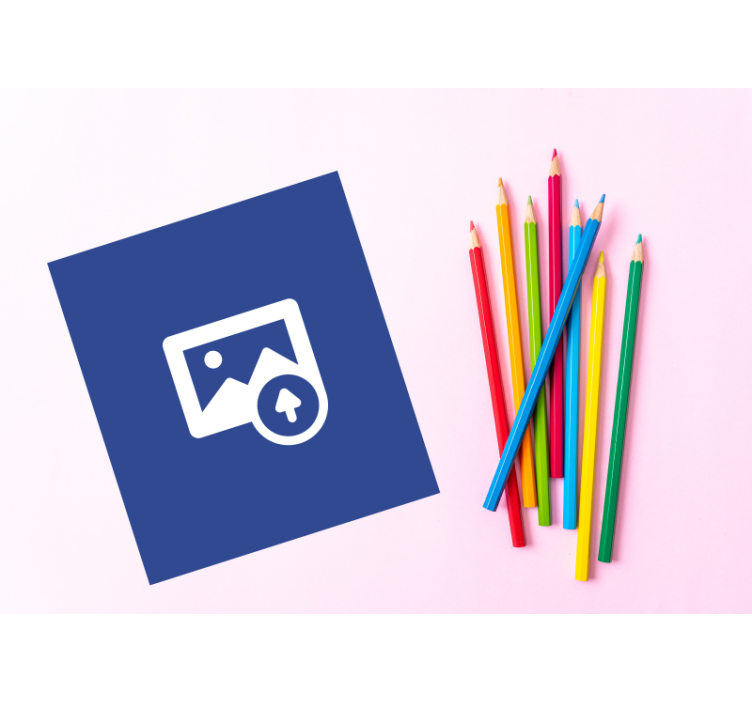 Barn ritar anpassade fototapeter - Tenstickers