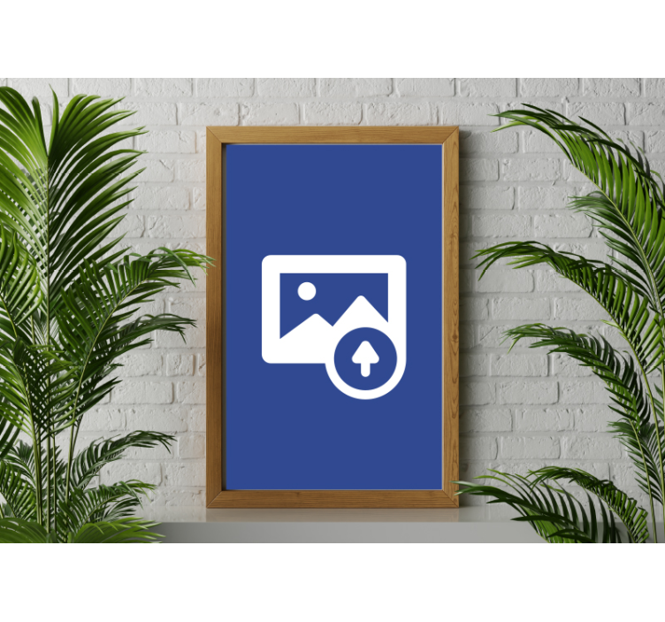 Affisch ramar anpassade fototapeter - Tenstickers