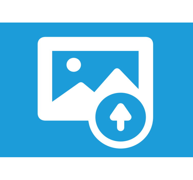 Fototapeter hav palmträdens tillflykt - Tenstickers