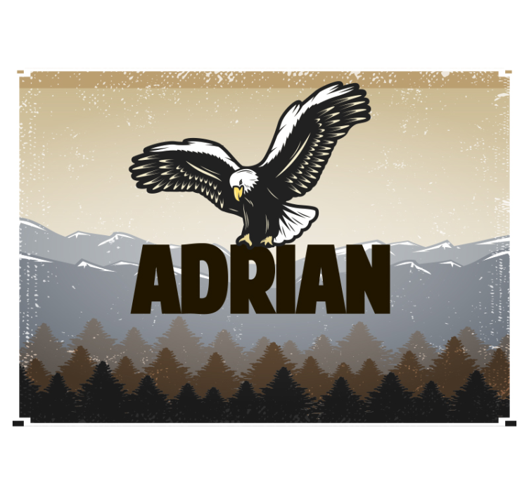 Flygörn med namnet fototapeta - Tenstickers