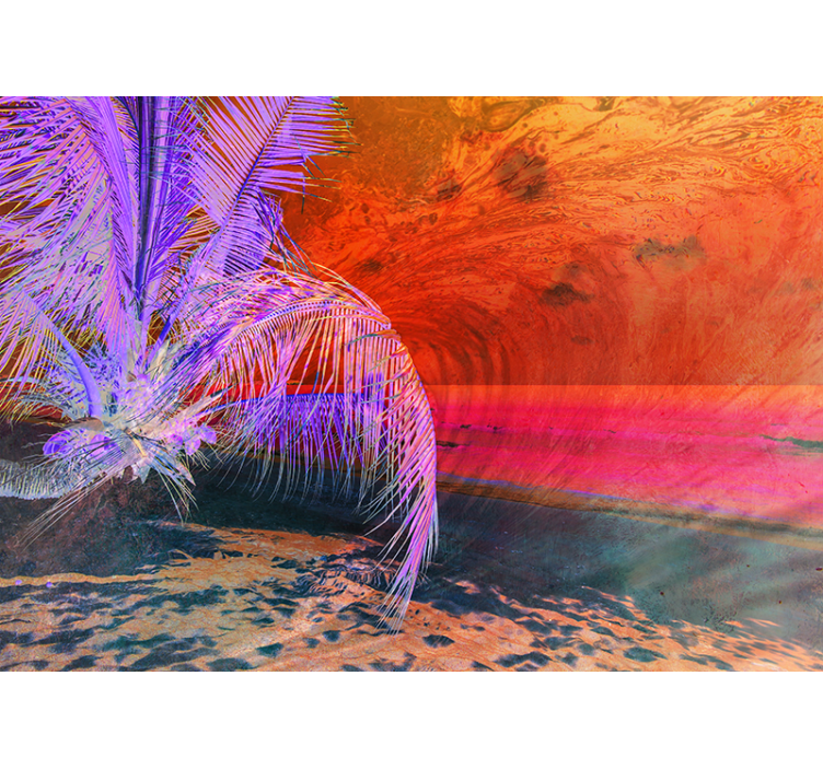 Karibiska havet kust natur fototapeta - Tenstickers