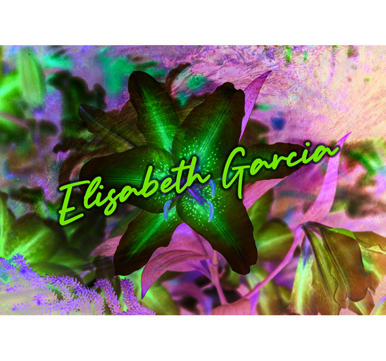 Lilja blommig elegans Fototapeter Blommor - Tenstickers