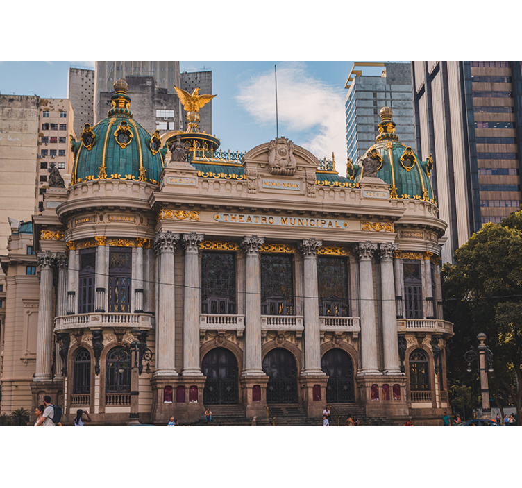 Historisk teaterarkitektur Fototapeter Städer och länder - Tenstickers