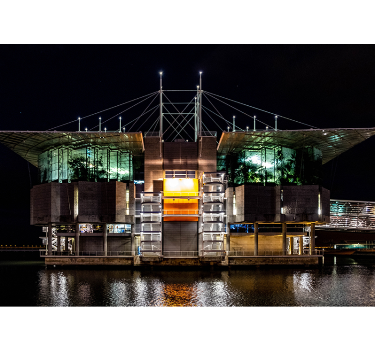 Futuristisk stadsarkitektur Fototapeter Städer och länder - Tenstickers