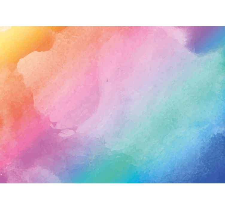 Fototapeter abstrakt livliga penseldrag - Tenstickers