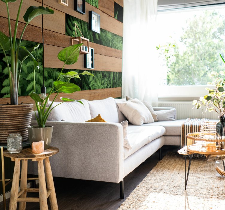 Frodiga grönska lager Fototapeter Natur - Tenstickers