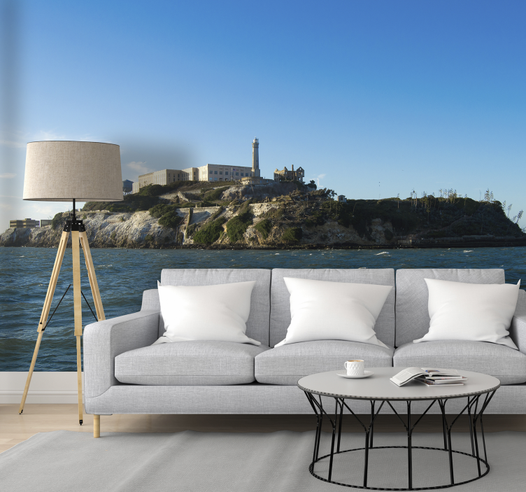 Alcatraz ön fototapet - Tenstickers