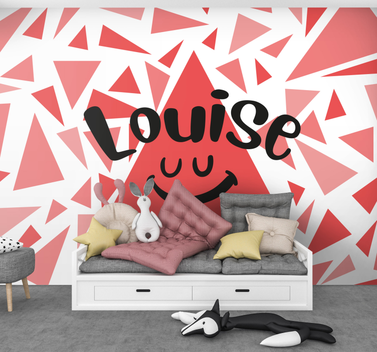 Anpassad namndesign Fototapeter fraser - Tenstickers