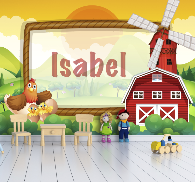 Fototapeter barnens gårdens vänner - Tenstickers