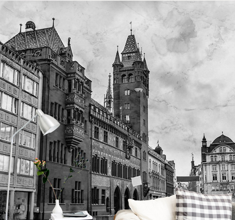 Fototapeter berlin historisk tornarkitektur - Tenstickers