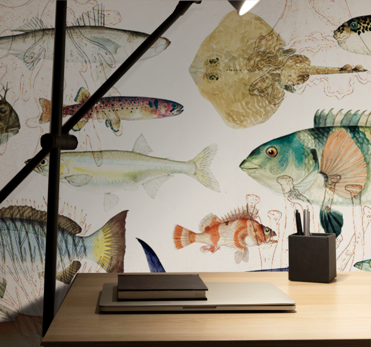 Fototapeter djur marinlivskollektion - Tenstickers