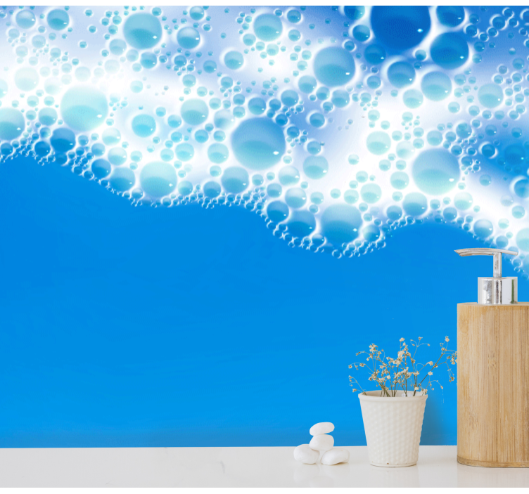 Fototapeter natur bubbelvågmönster - Tenstickers