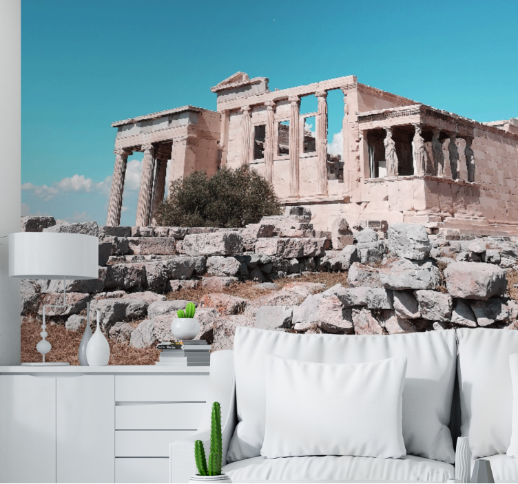 Fototapeter städer och länder antika tempelruiner - Tenstickers