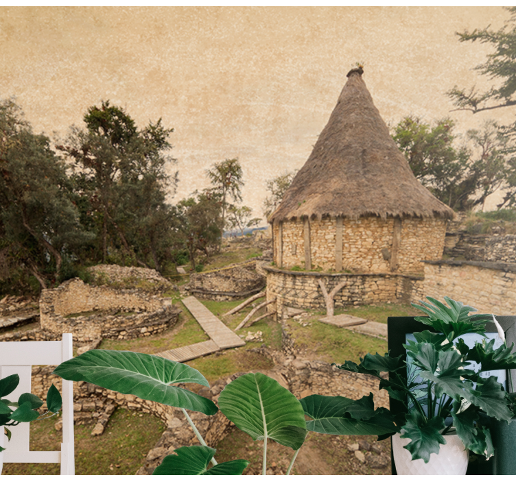 Kuelap i norra peru natur fototapeta - Tenstickers