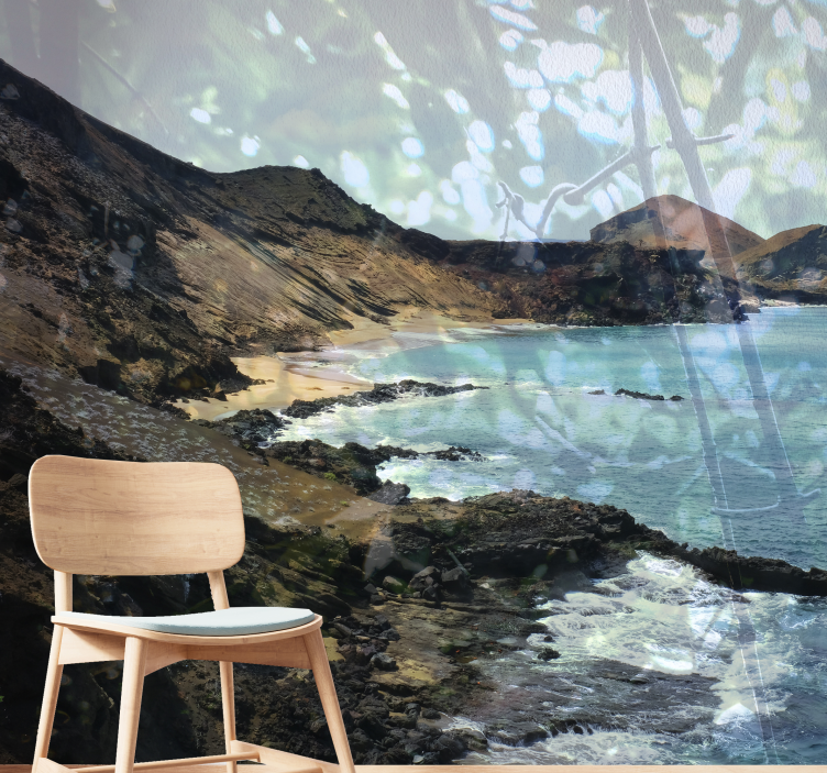 Kuststensformation Fototapeter Landskap - Tenstickers