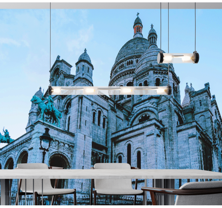 Sacré-cŒur-basilikan Fototapeter Paris - Tenstickers