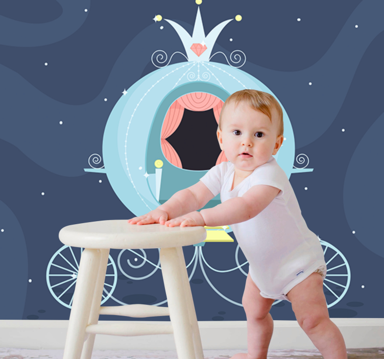 Sagovagn Fototapeter Barnens - Tenstickers