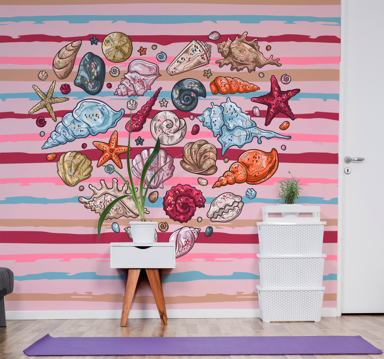 Snäckor havsliv Fototapeter djur - Tenstickers