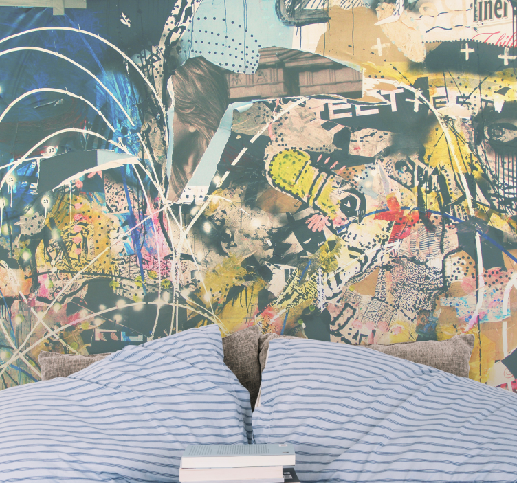 Stads gatukonst Fototapeter Urban konst - Tenstickers