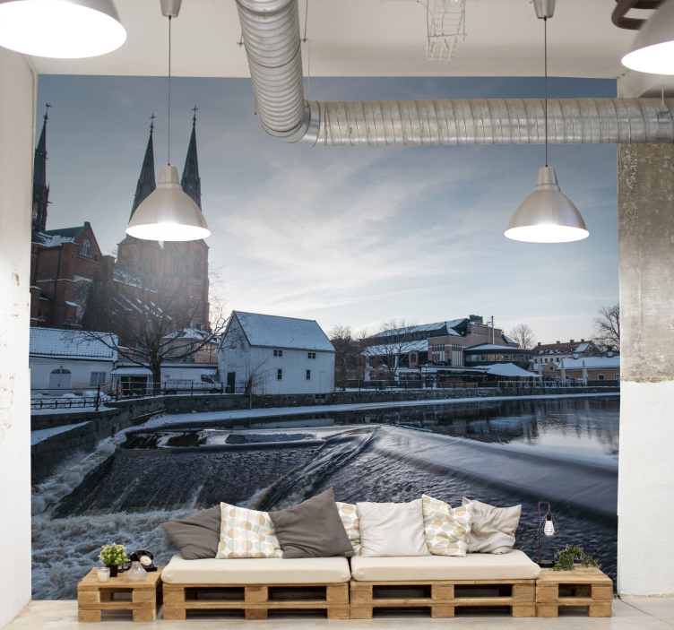 Uppsala stor fototapet - Tenstickers