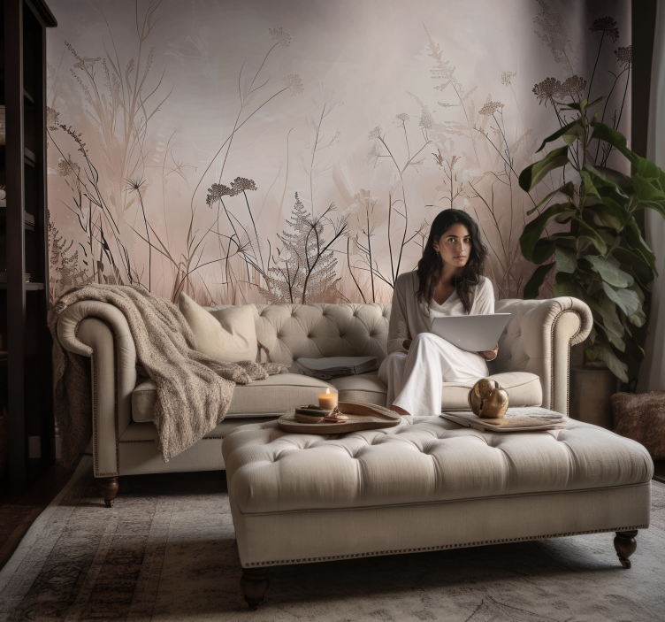 Vild natur Fototapet naturmotiv - Tenstickers