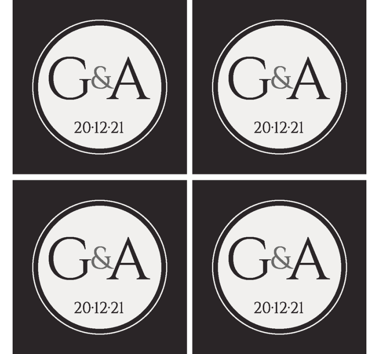 Personlig klassisk bröllopsbana - Tenstickers