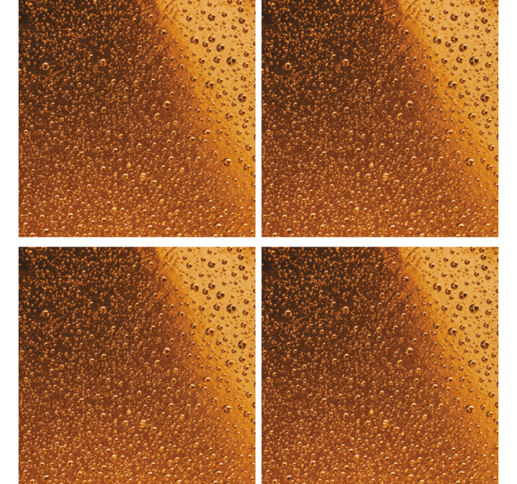 Mörk öl textur glasunderlägg - Tenstickers