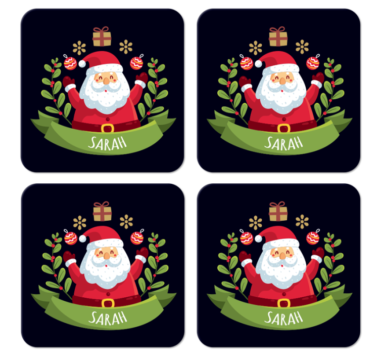 Jultomten med namnet julunderlägg - Tenstickers