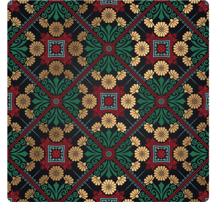 Marockanska färgglada brickunderlägg - Tenstickers