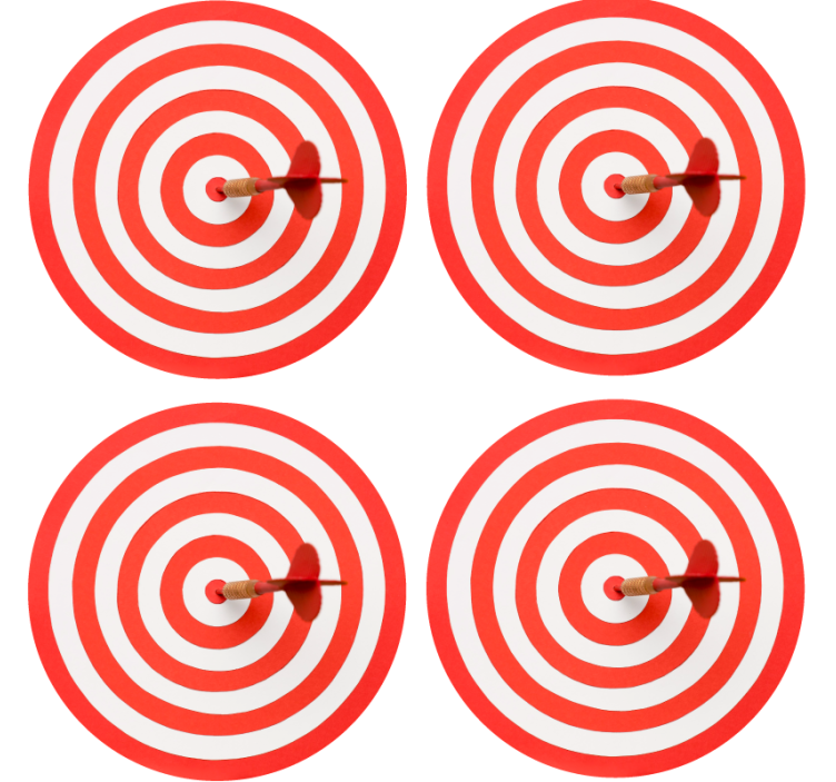 Målkortet geekunderlägg - Tenstickers