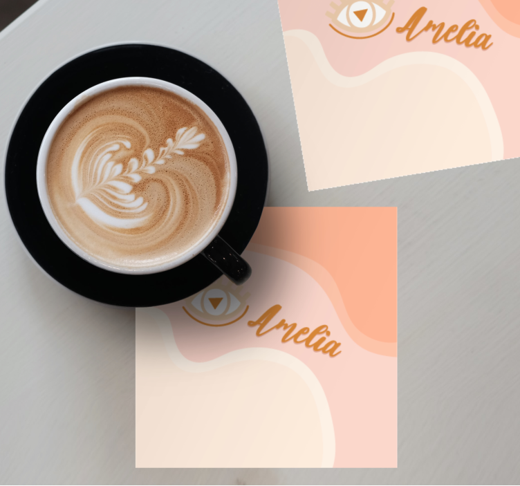 Anpassningsbar glasunderlägg personliga mjuka kurvor - Tenstickers