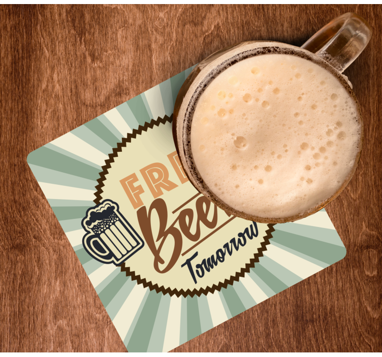 Gratis öl imorgon citera fler glasunderlägg - Tenstickers