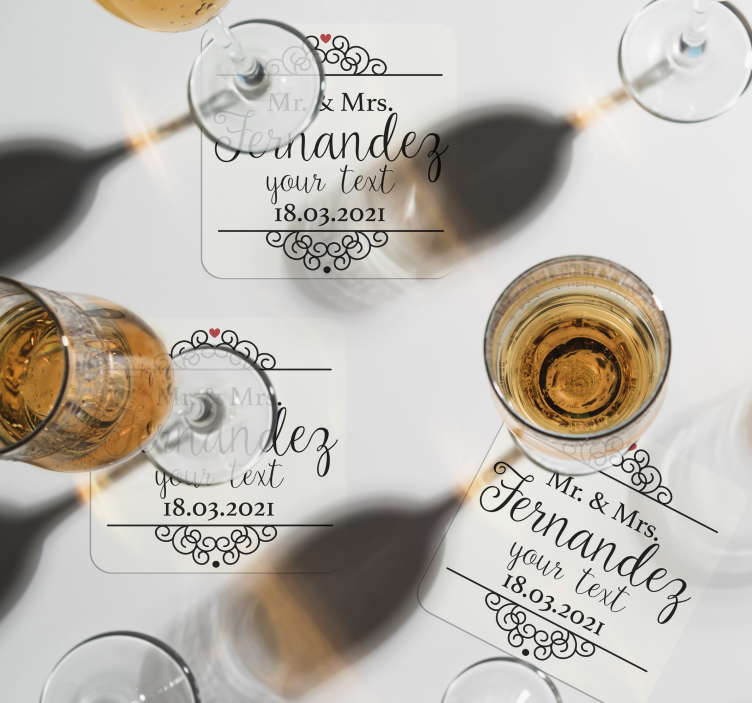 Herr och fru bröllopsfartyg - Tenstickers