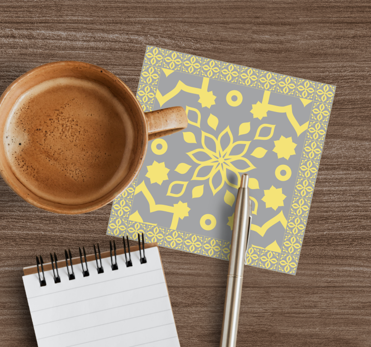 Intrikata botaniska glasunderlägg - Tenstickers