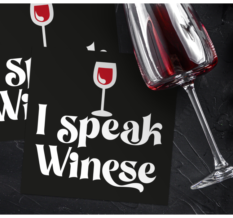 Jag talar winese textunderlägg - Tenstickers