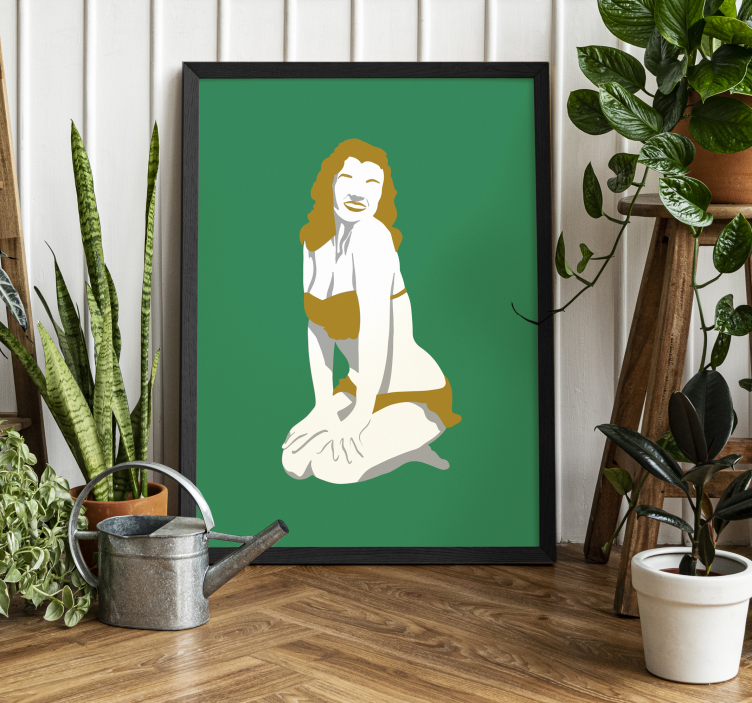 50-tals filmstjärna pin-up Alla affischer - Tenstickers