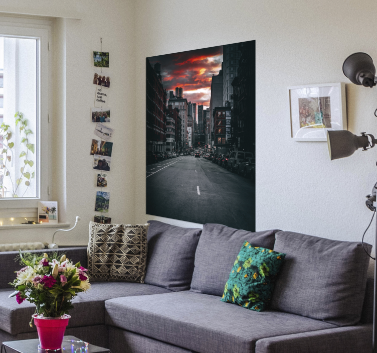 New york city street affisch - Tenstickers