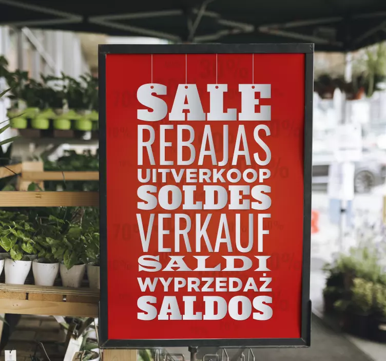 Reakampanj olika språk Alla affischer - Tenstickers