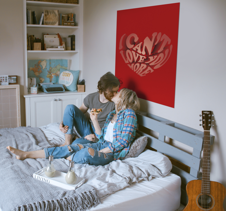 Kan inte älska dig mer Poster text - Tenstickers