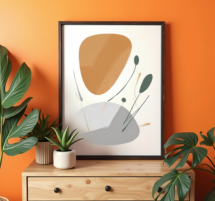 Konstnärlig störning Abstrakt poster - Tenstickers