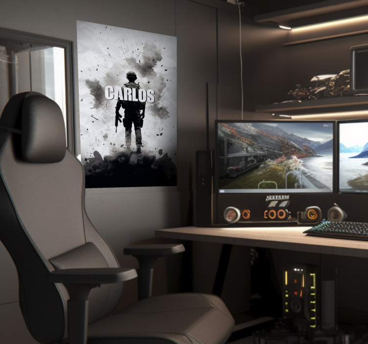 Krigsoldat Poster ungfödd - Tenstickers