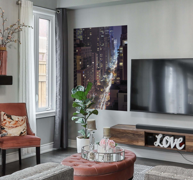 New york city buildings affisch - Tenstickers