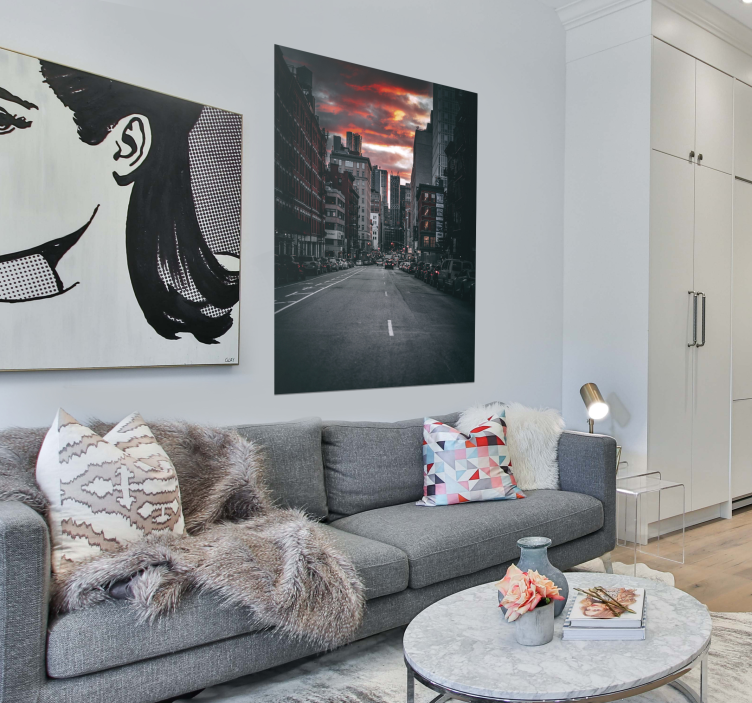 New york city street affisch - Tenstickers