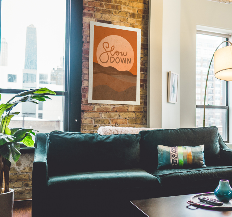 Sakta ner text på poster - Tenstickers