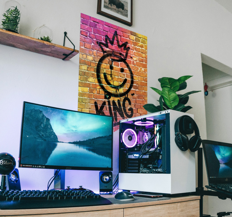 Urban street art affischtryck - Tenstickers