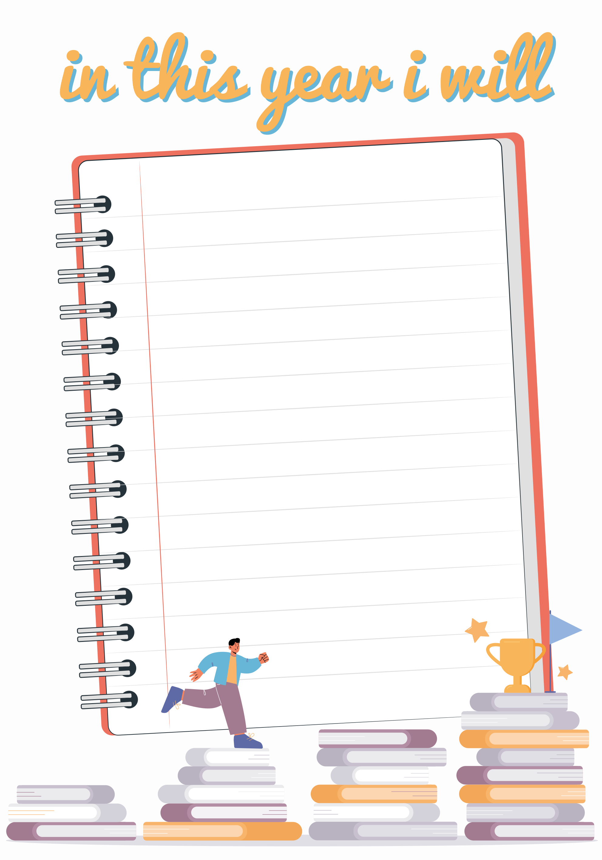 Affisch om årets mål - Tenstickers